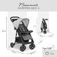 Hauck Grey Shopper Neo Stroller || Birth+ to 48months