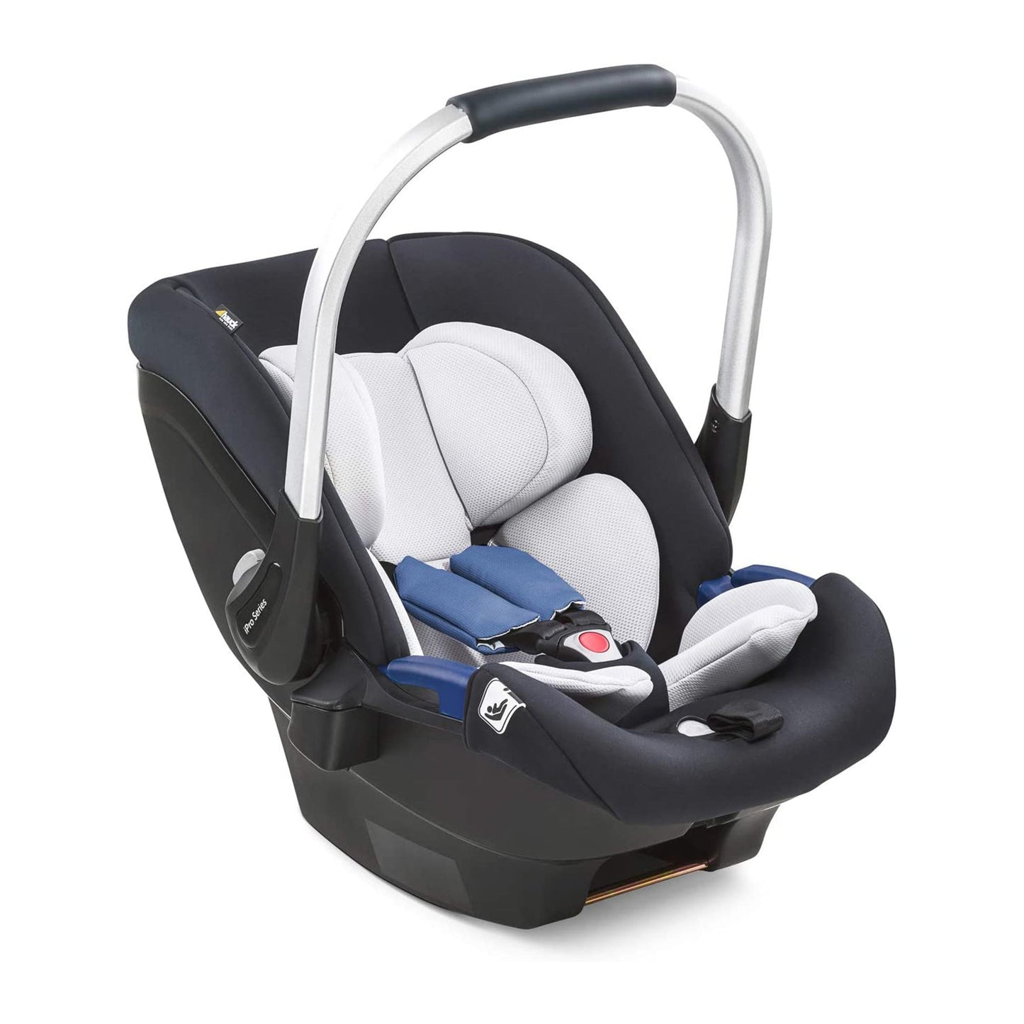 Hauck Pro Baby Car Seat | Fashion Denim | Used for Birth+ to 9M