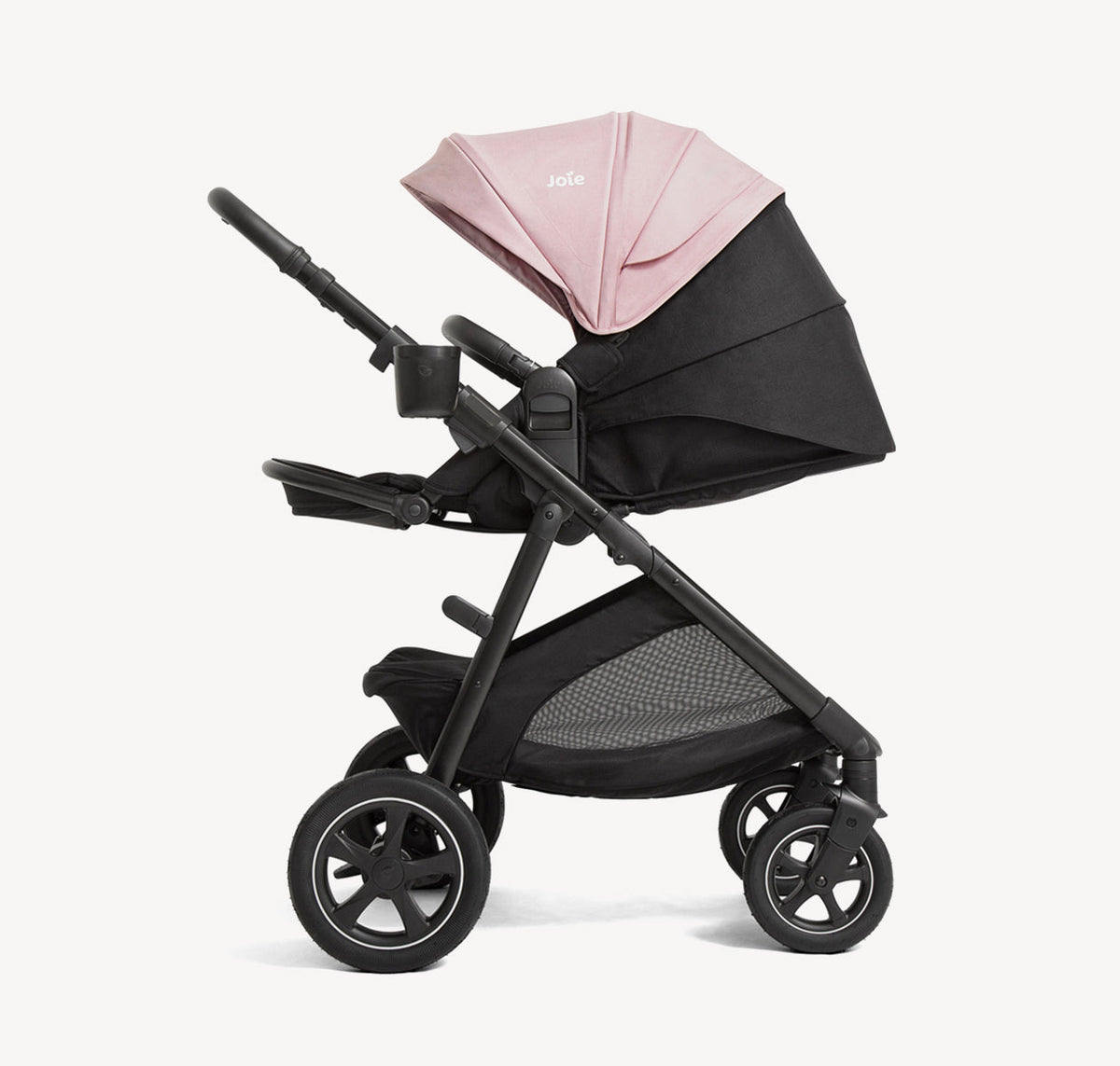 Joie Hazel height-adjustable stroller in Blush - view 4