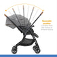 Joie 4Wd Drift Sma Baggi Stroller || Fashion - Carbon || Birth+ to 36months