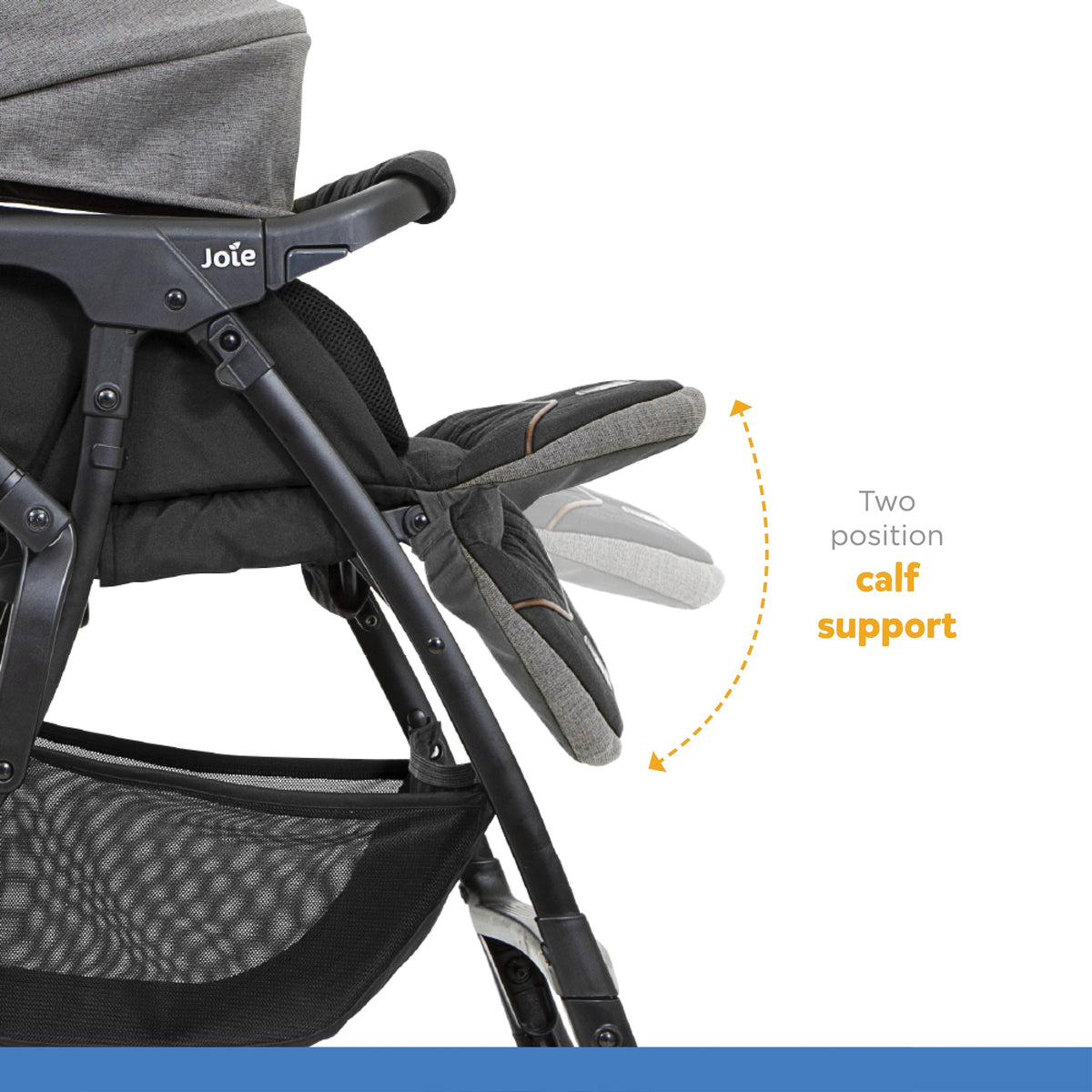 Joie 4Wd Drift Sma Baggi Stroller || Fashion - Carbon || Birth+ to 36months