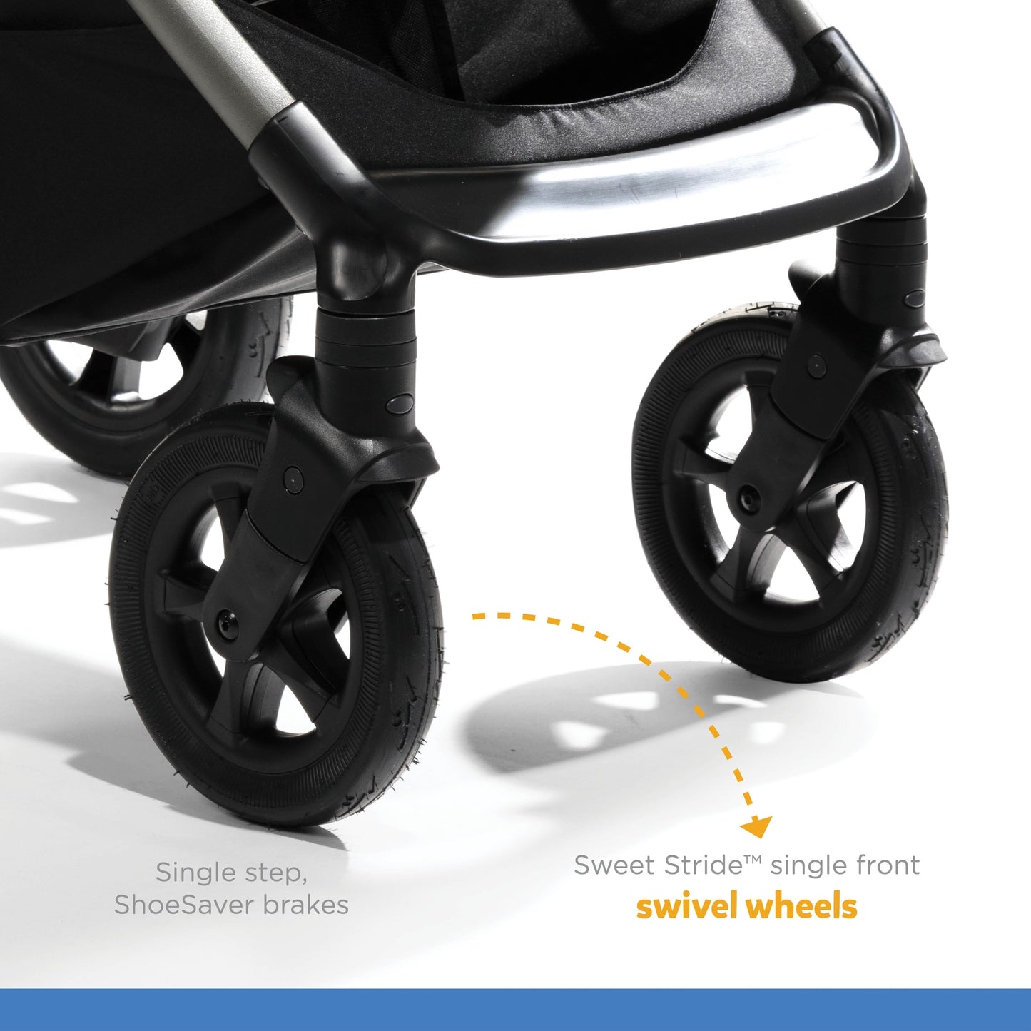 Joie Aeria Stroller || Fashion-Pine || Birth+ to 48months