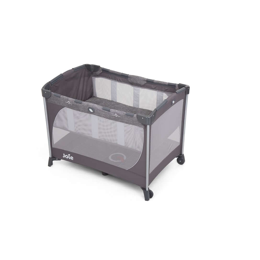 Joie Commuter Change Snooze Travel Cot Birth to 36months Linen Gre