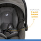 Joie Gemm Color Infant Carrier || Fashion - Foggy Grey || Birth+ to 12months