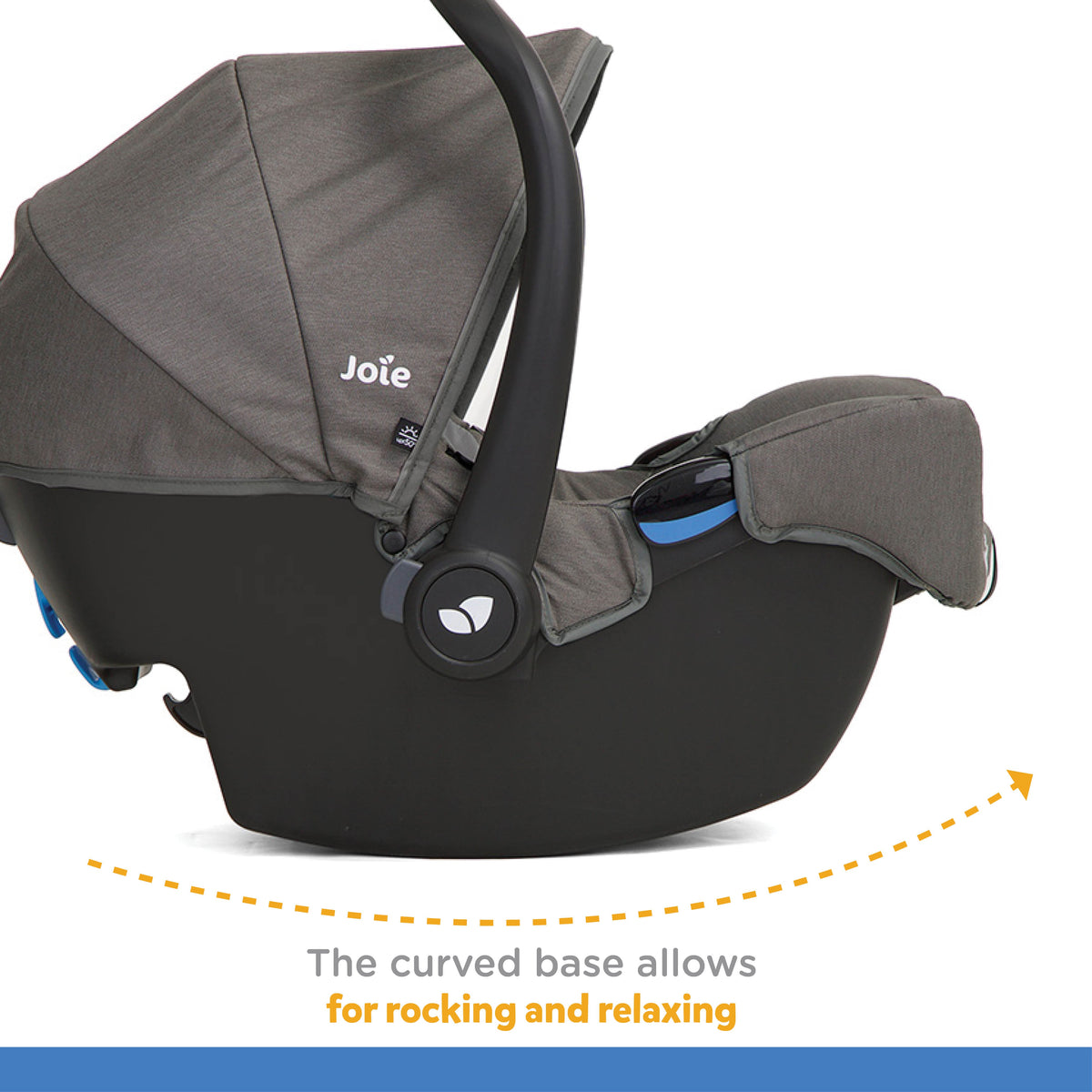 Joie Gemm Color Infant Carrier || Fashion - Foggy Grey || Birth+ to 12months - Toys4All.in
