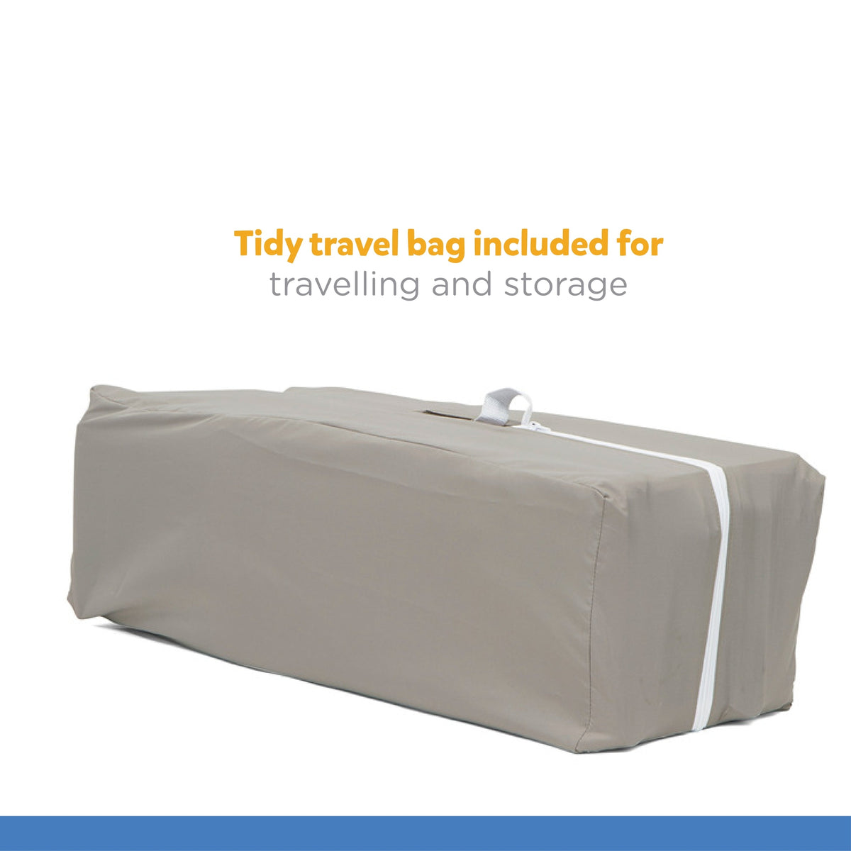Joie Kubbie Sleep Playard || Fashion - Satellite || Birth+ to 36months || Distress Box