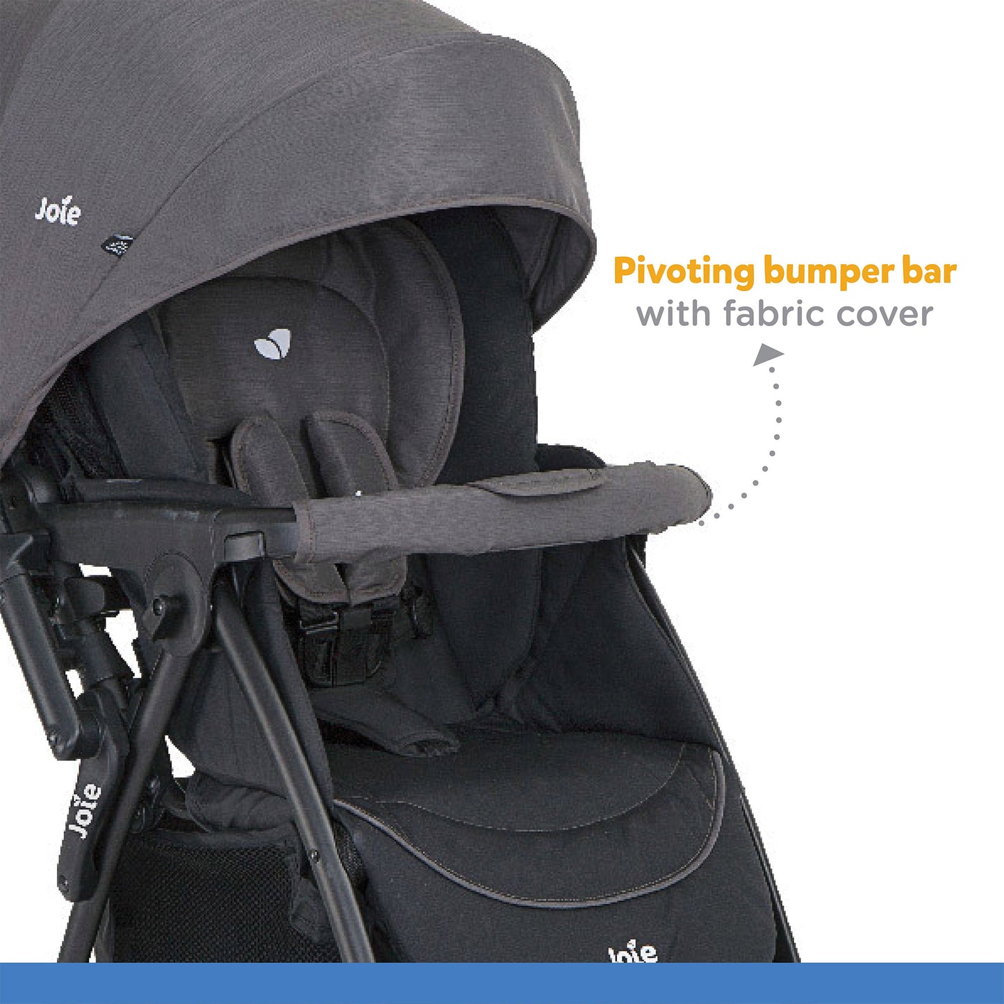 Joie Mirus Reversible Handle Stroller || Fashion-Ember || Birth+ to 36months