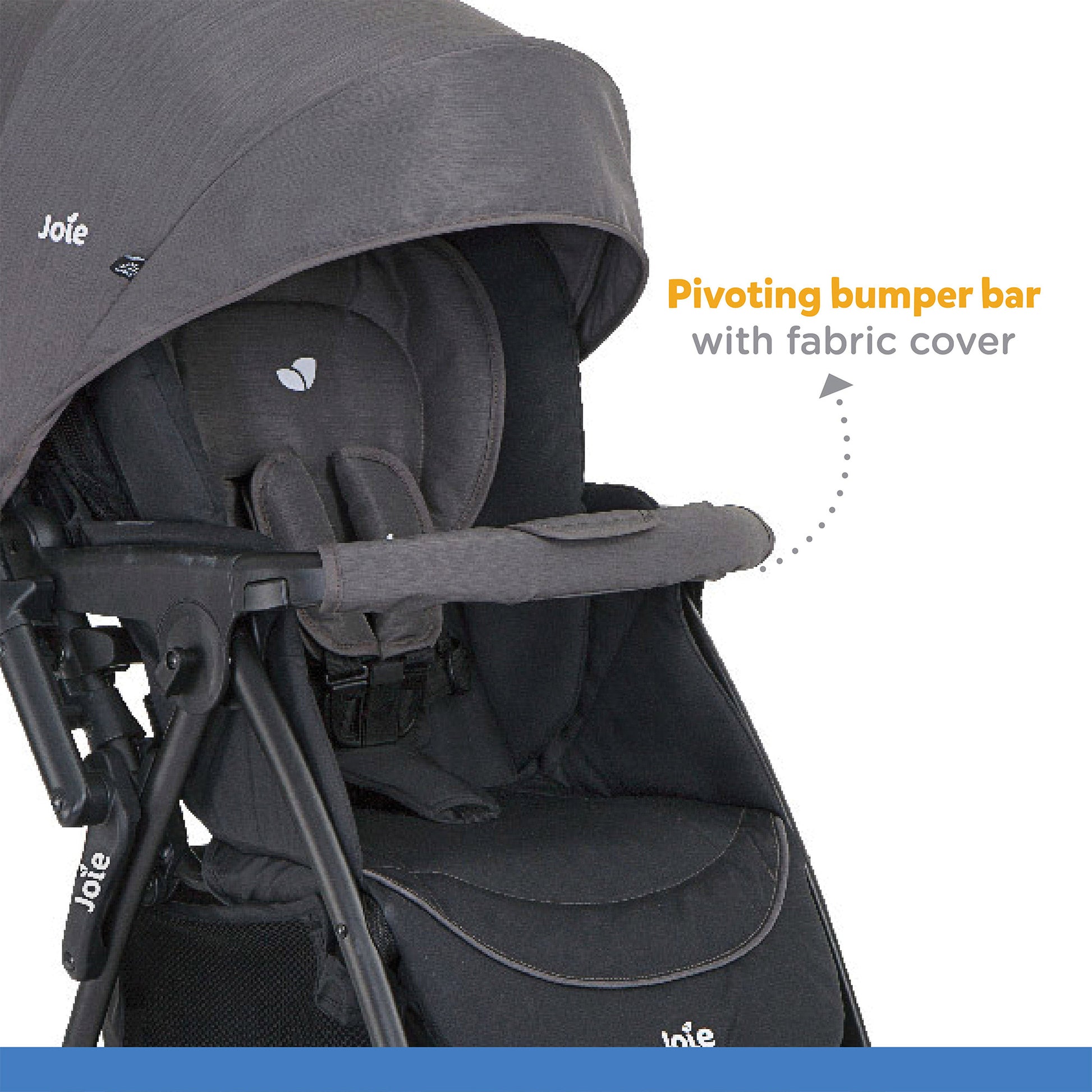 Joie Mirus Reversible Handle Stroller || Fashion-Ember || Birth+ to 36months