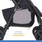 Joie Mirus Reversible Handle Stroller || Fashion-Ember || Birth+ to 36months
