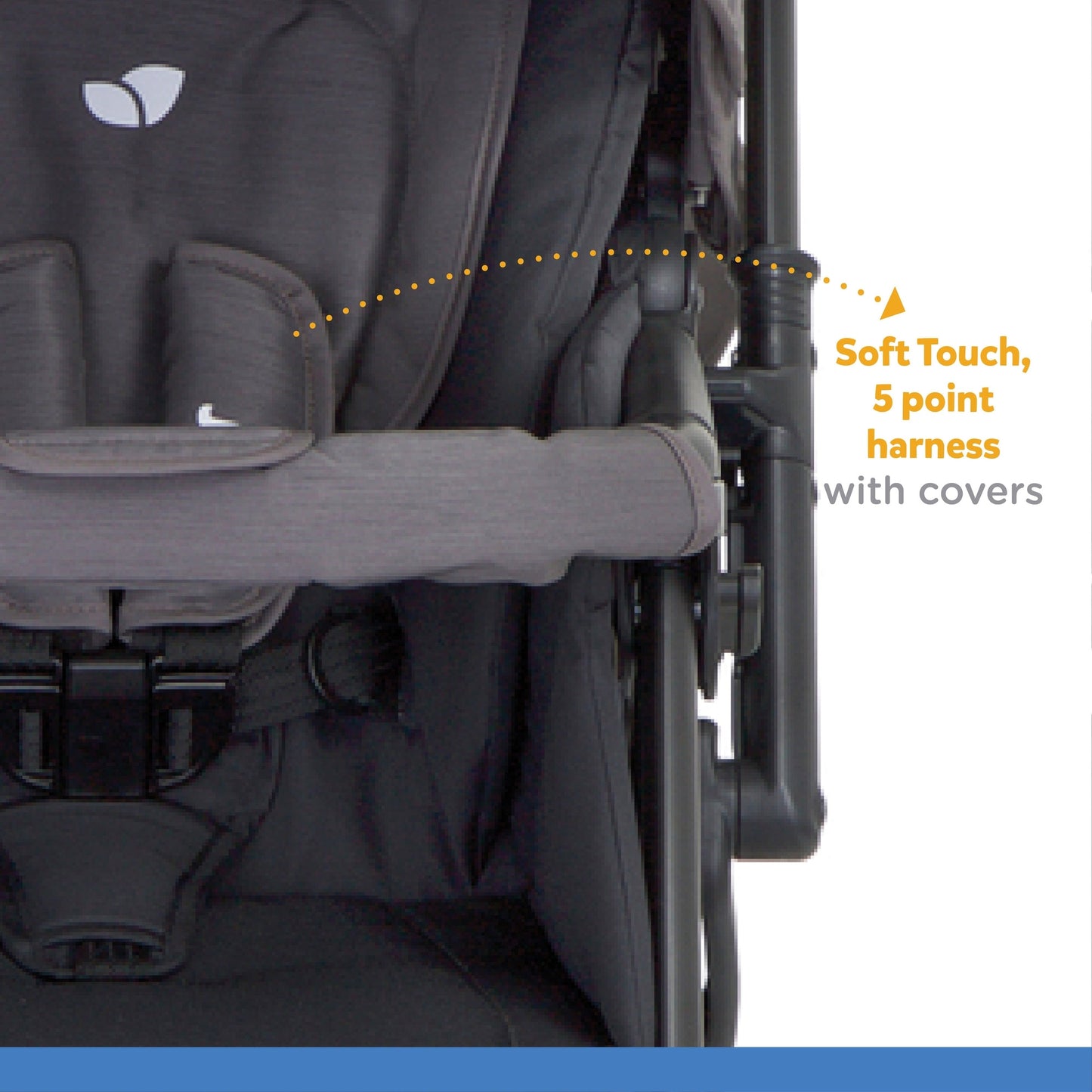 Joie Mirus Reversible Handle Stroller || Fashion-Ember || Birth+ to 36months
