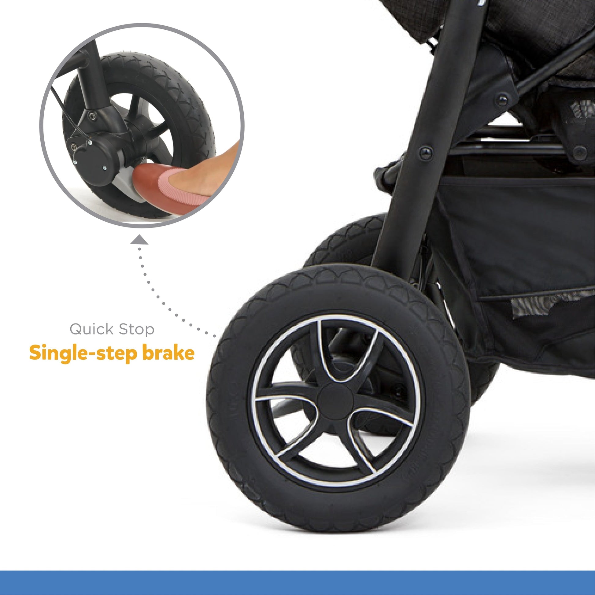 Joie Mytrax Flex Stroller || Fashion-Pavement || Birth+ to 48months