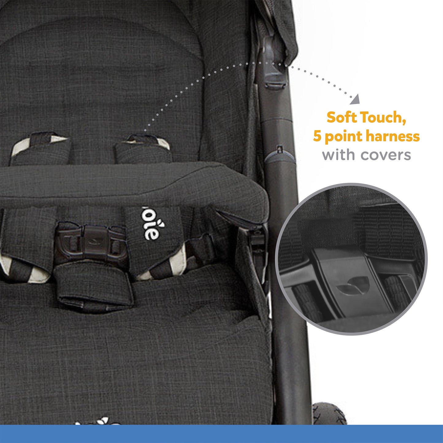 Joie Mytrax Flex Stroller || Fashion-Pavement || Birth+ to 48months