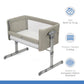 Joie Roomie Glide Playard || Fashion-Almond || Used for Birth+ to 9months || Distress Box