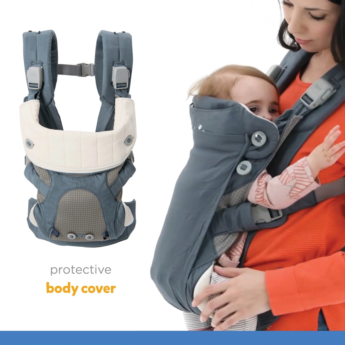 Joie Savvy Baby Carrier || Fashion-Marina || Birth+ to 48months
