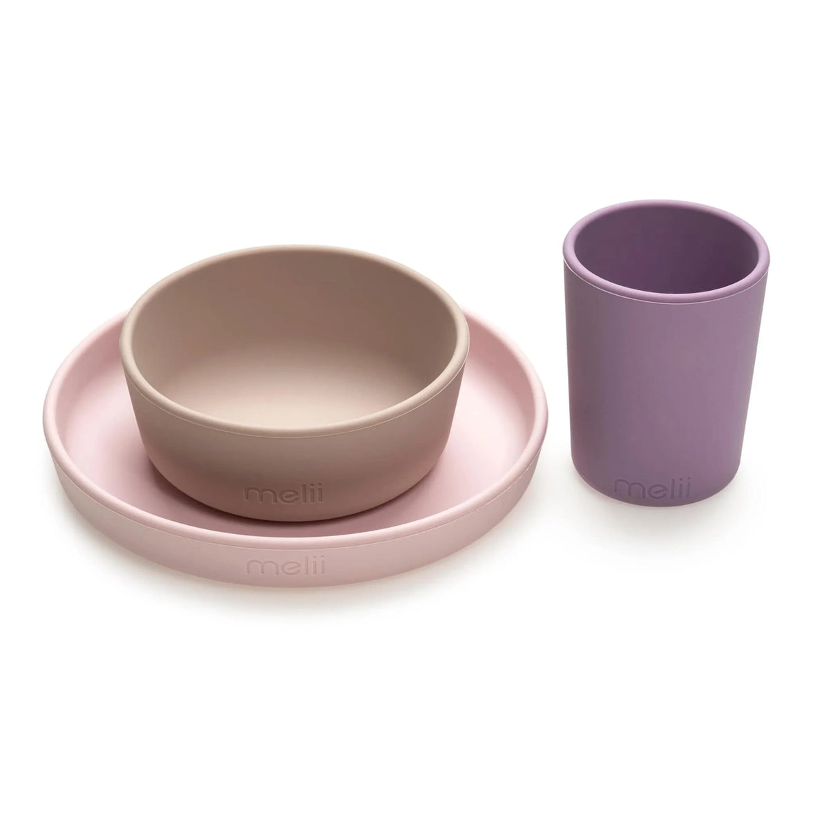 Melii 3 Piece Silicone Feeding Set - 6 to 36 Months