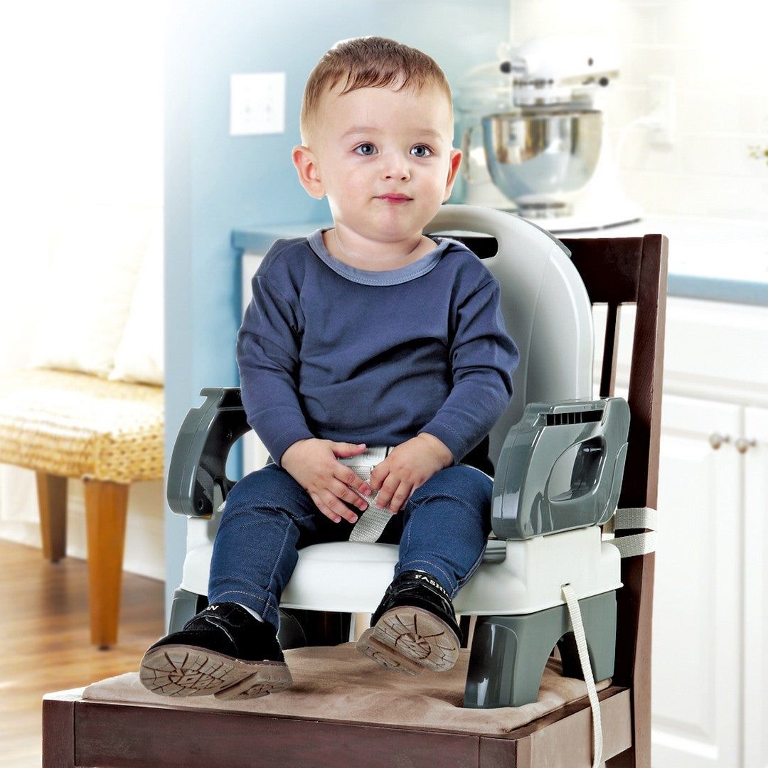 Mastela Folding Booster Seat || Fashion-Grey || 6months to 48months