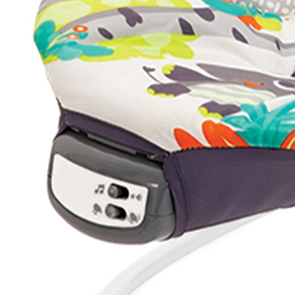 Mastela Music Vibrations Bouncer || Fashion-Grey || 3months to 12months