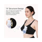 Momcozy Maternity Accessory YN08-Hands-Free Pumping Bra- Black
