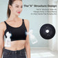 Momcozy Maternity Accessory YN08-Hands-Free Pumping Bra- Black