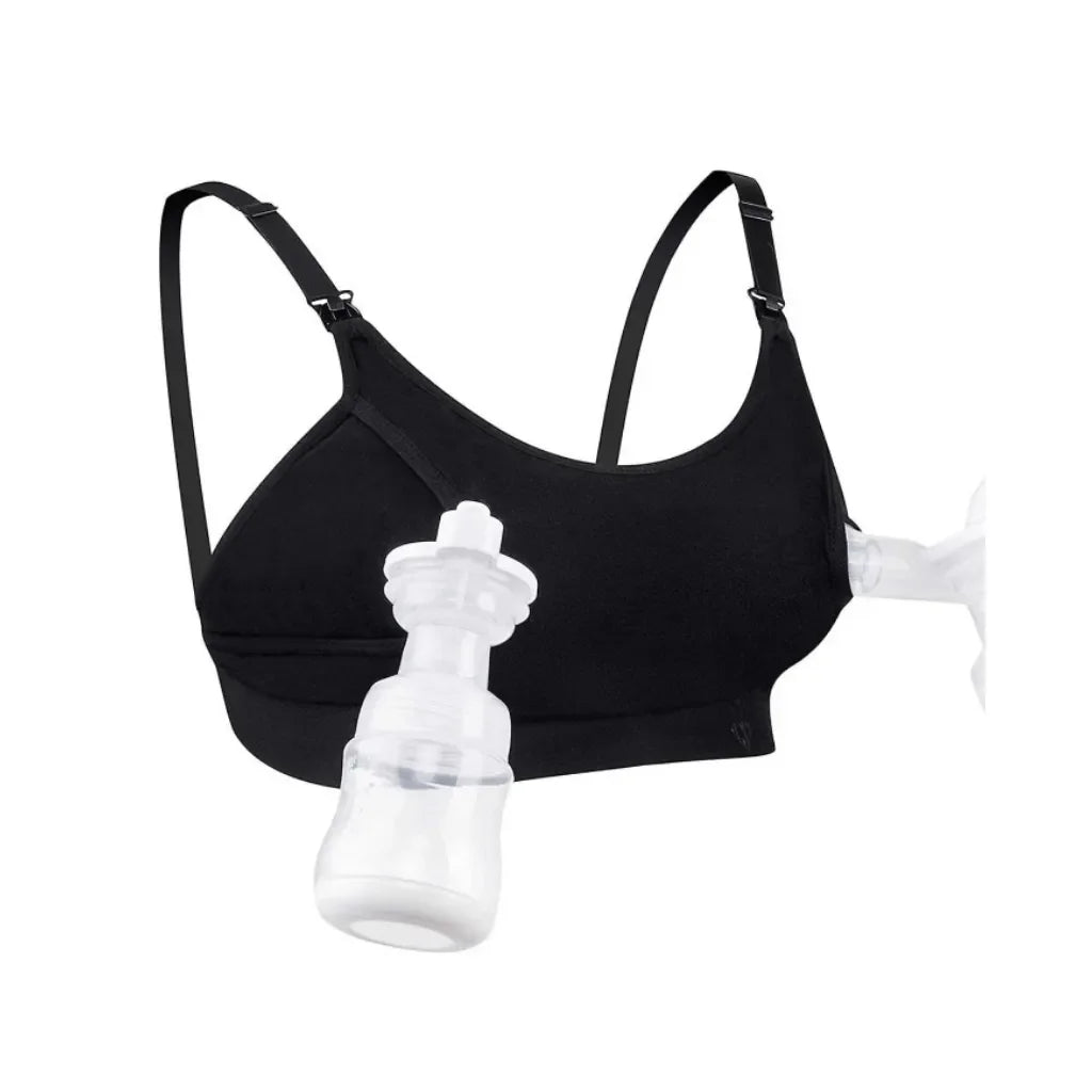 Momcozy Maternity Accessory YN08-Hands-Free Pumping Bra- Black