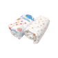 Nuluv Blue Whale Design Swaddle Wrap (0 to 6 Months) White