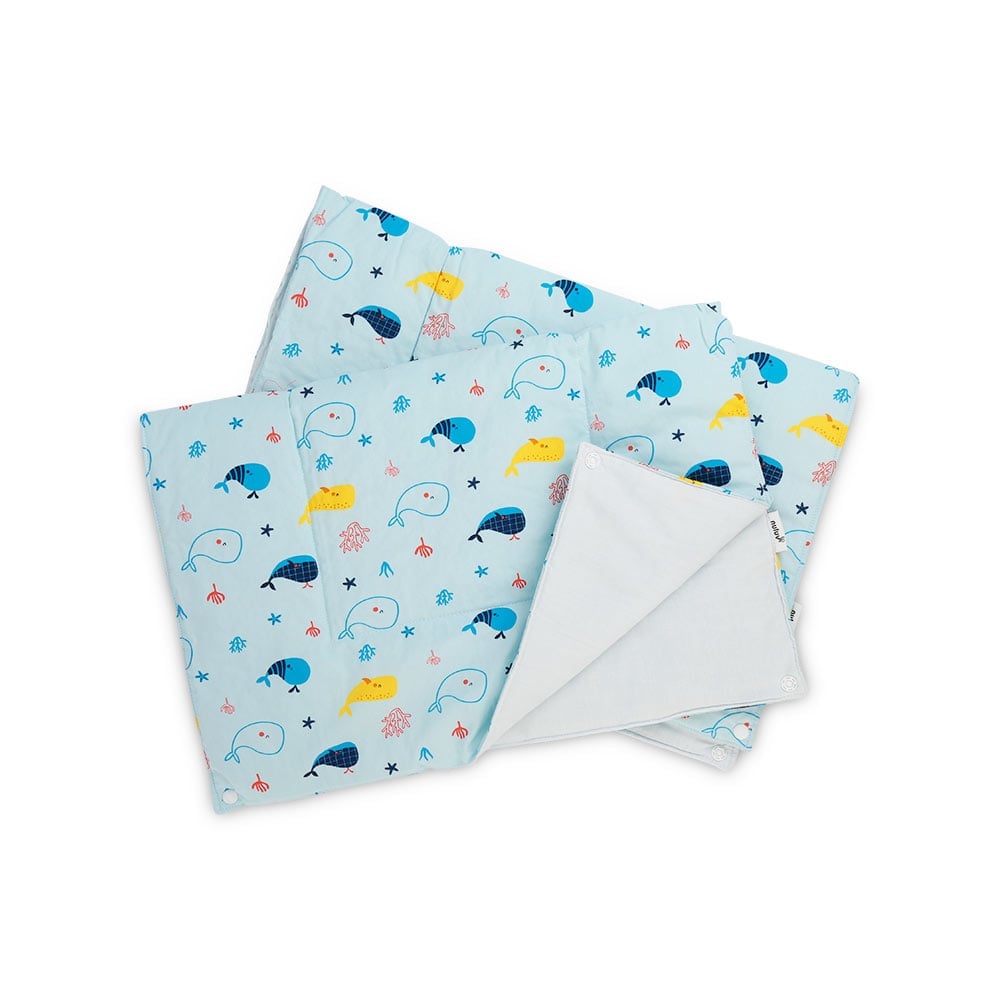 Nuluv Baby Quick Dry Sheet (Blue) - Pack of 3