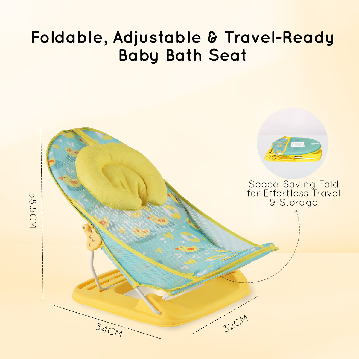 Nuluv Premium Baby Bather 0 to 3 months