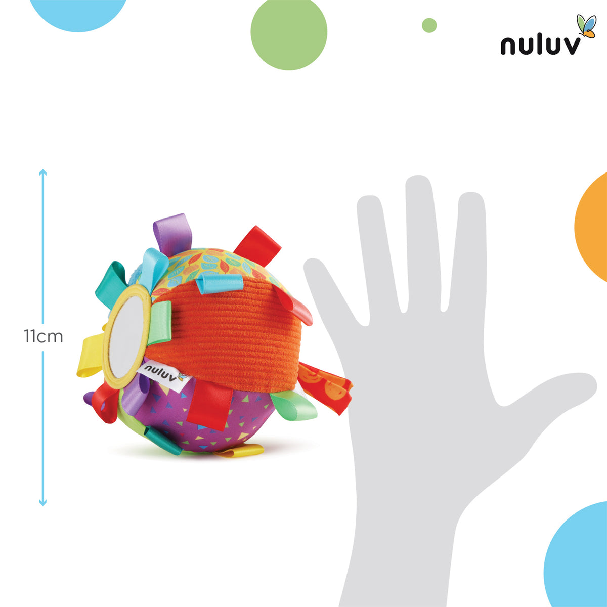 Nuluv Activity Ball 3+ Months Multicolor