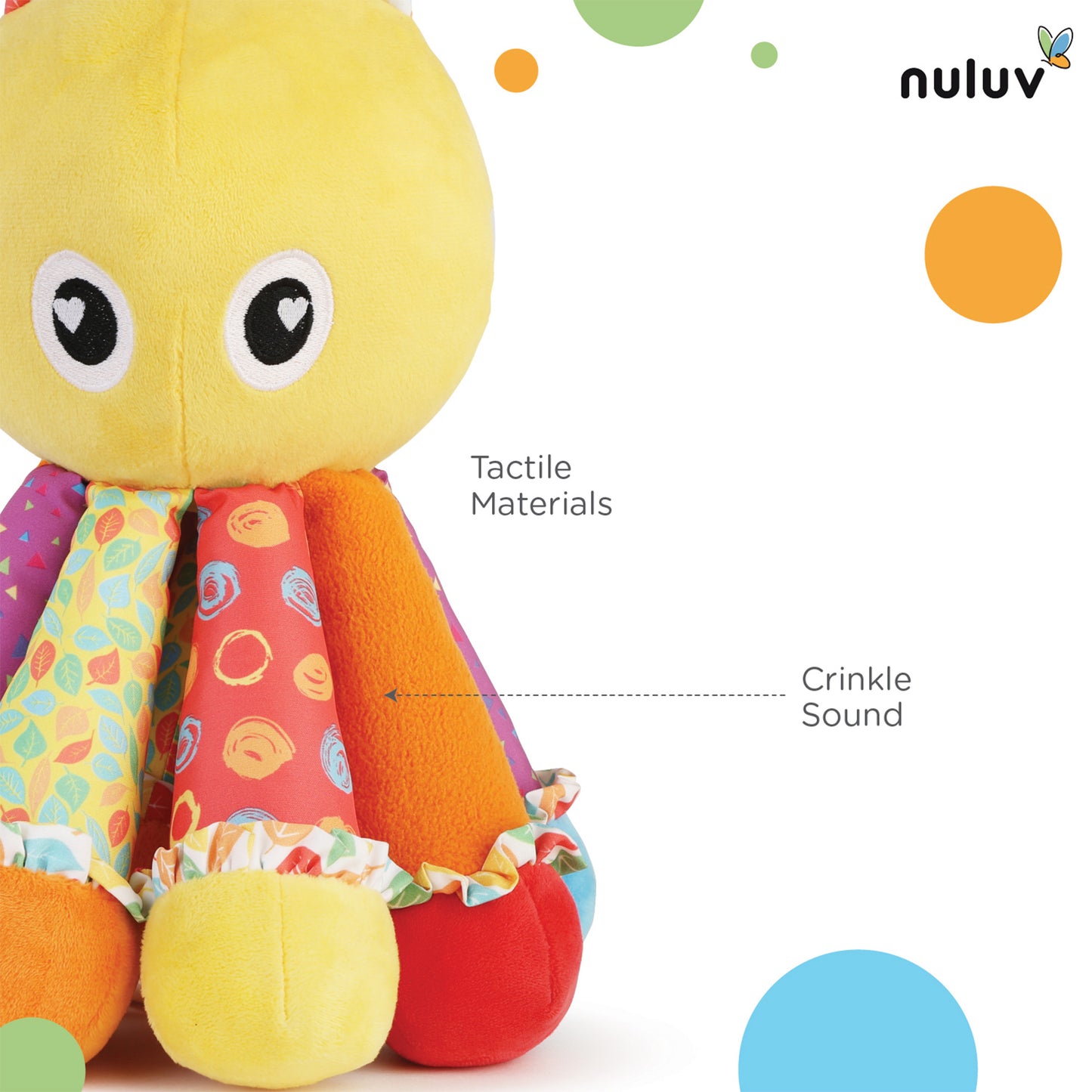 Nuluv Activity Octopus 3+ Months Multicolor