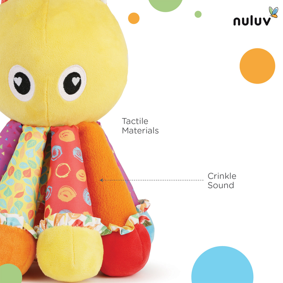 Nuluv Activity Octopus 3+ Months Multicolor