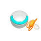 Melii Pacifier Pod - 1 pack Grey & Blue - Birth to 12 Months - Open Box