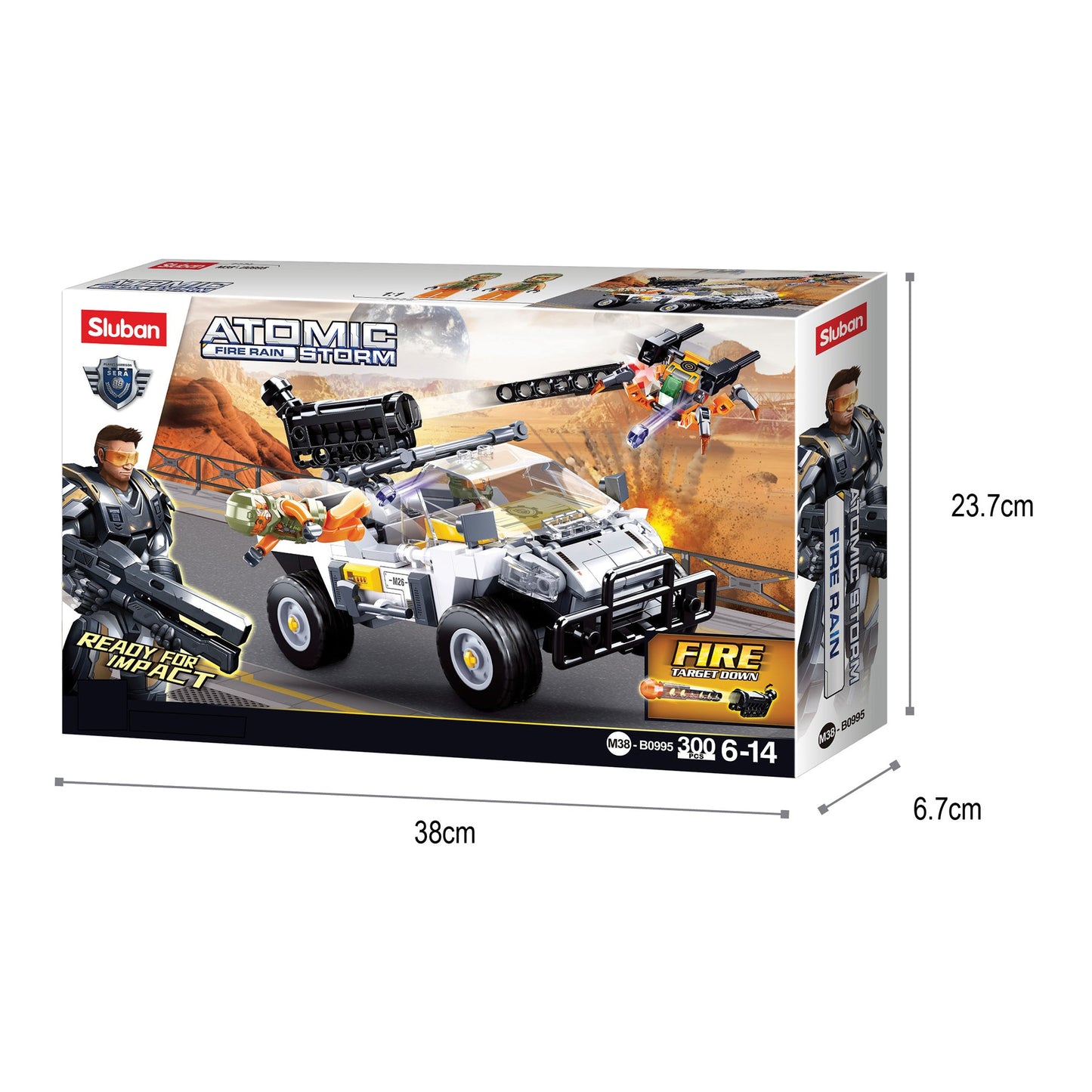 Playzu By Sluban Annihilation operation Building Blocks Toys || 6years to 12years - Toys4All.in