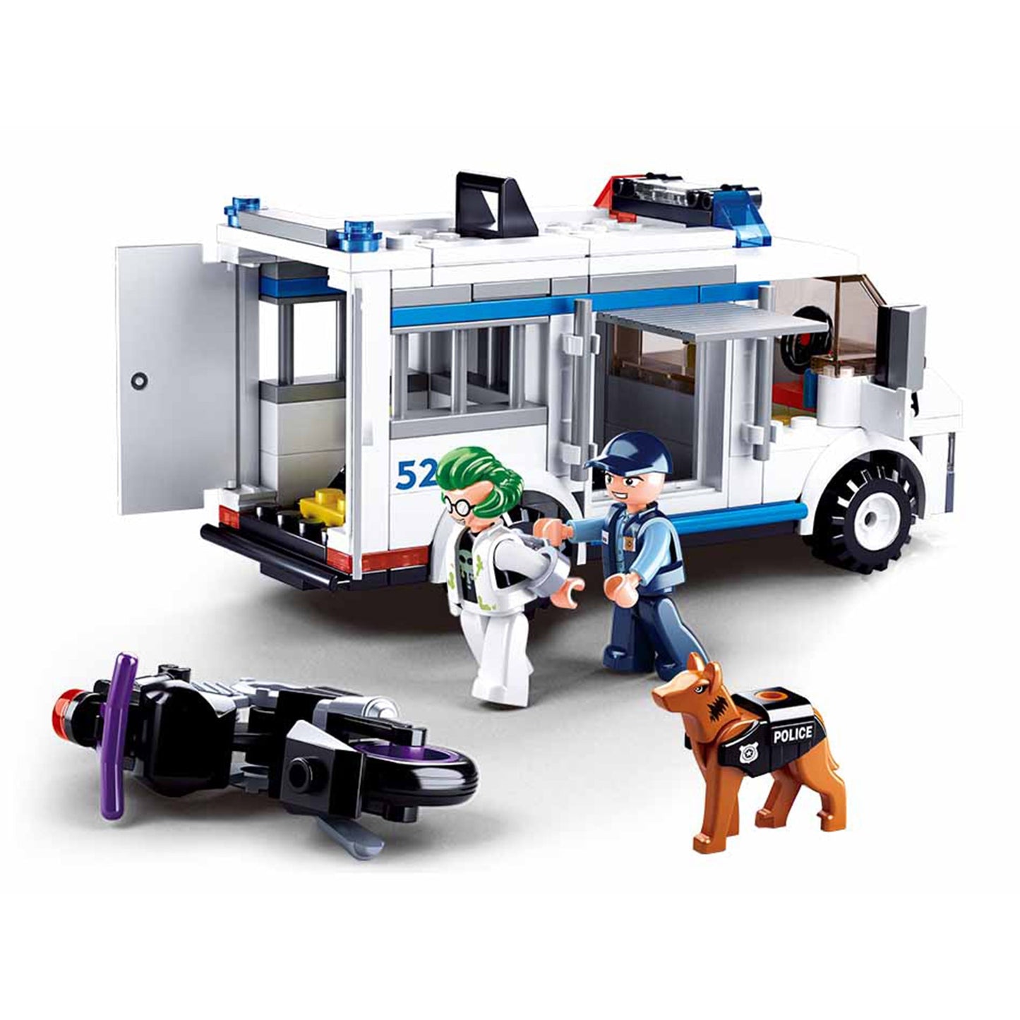 Playzu By Sluban Escort Vehicle Building Blocks Toys || 6years to 14years