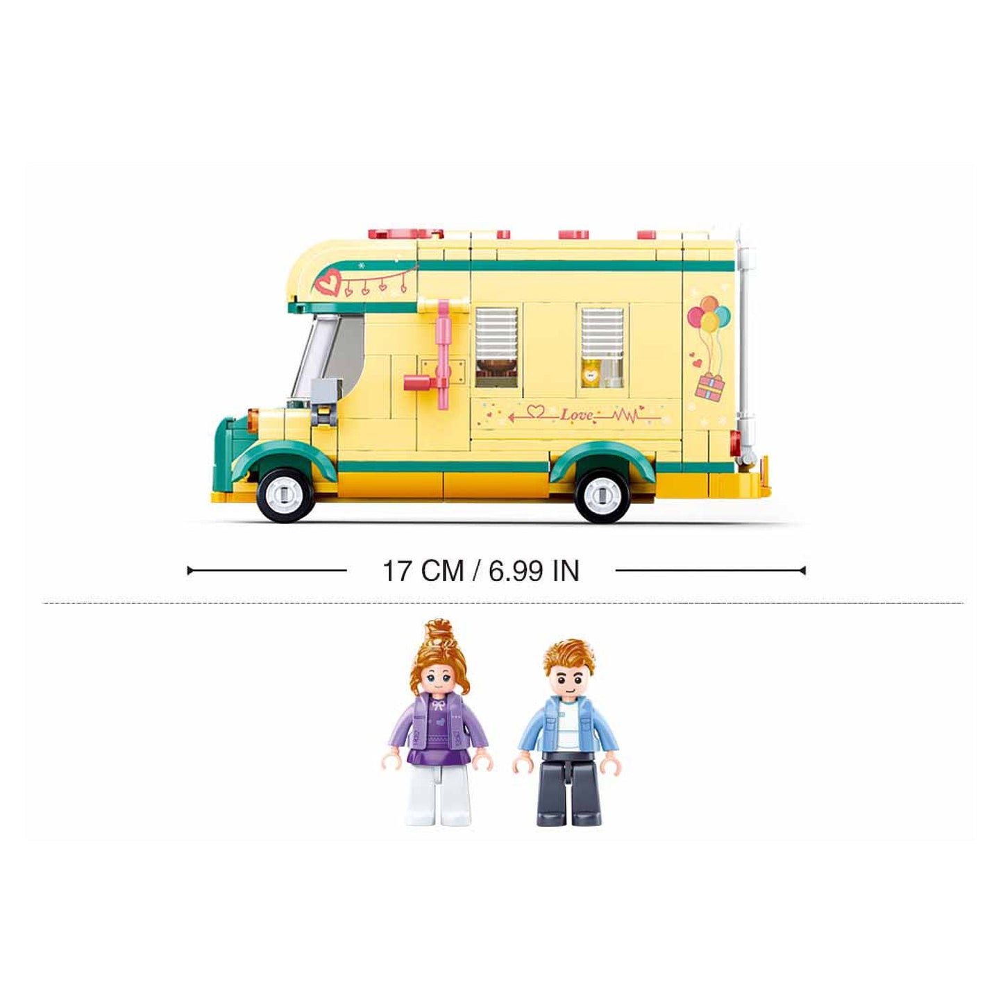 Playzu By Sluban Happy Diary (Winter Travel In Snow)-Caravanning || 6years++