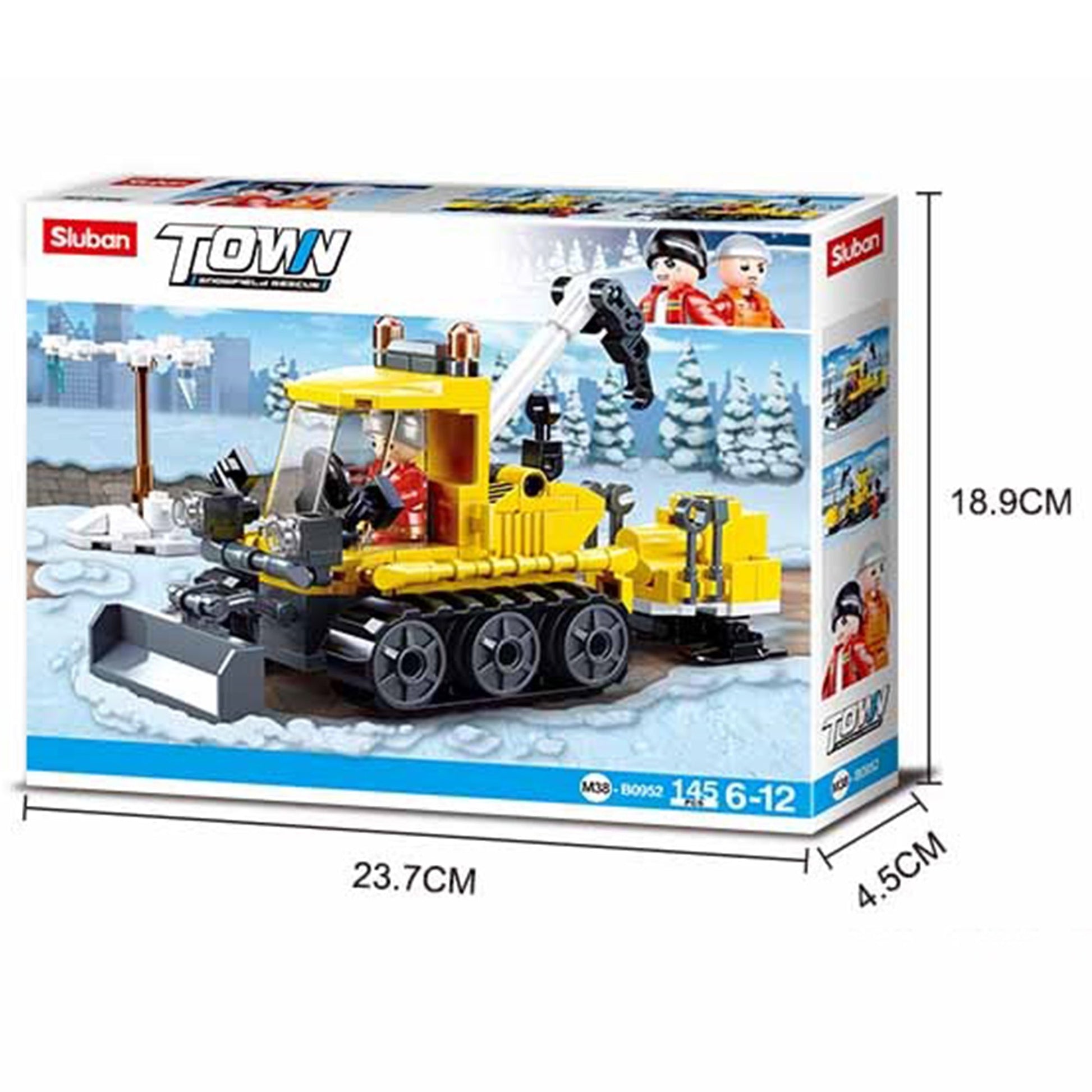 Playzu By Sluban Rescue Vehicle Building Blocks || 6years to 14years
