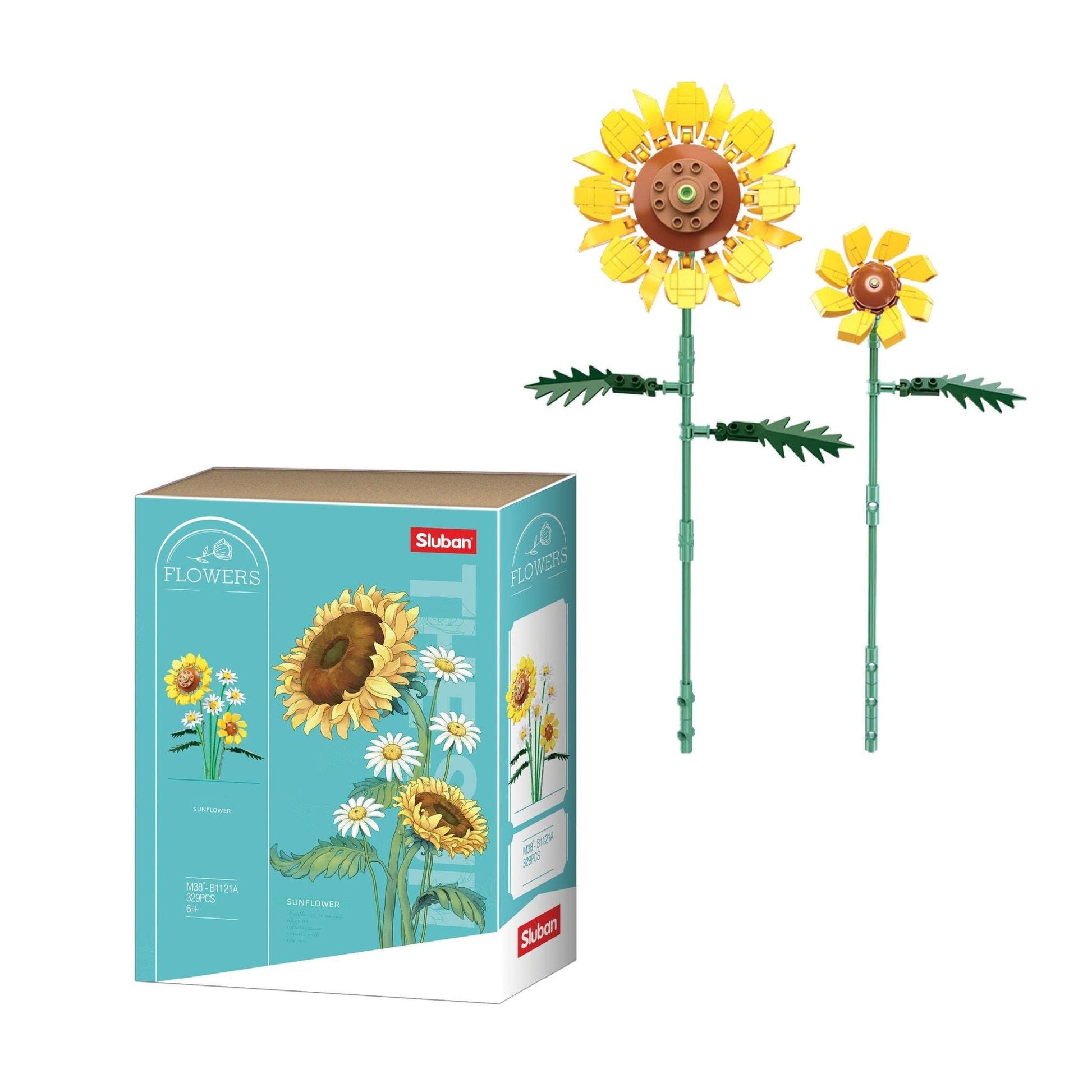 Playzu By Sluban Sunflower Building Blocks Kit || 10years to 16years