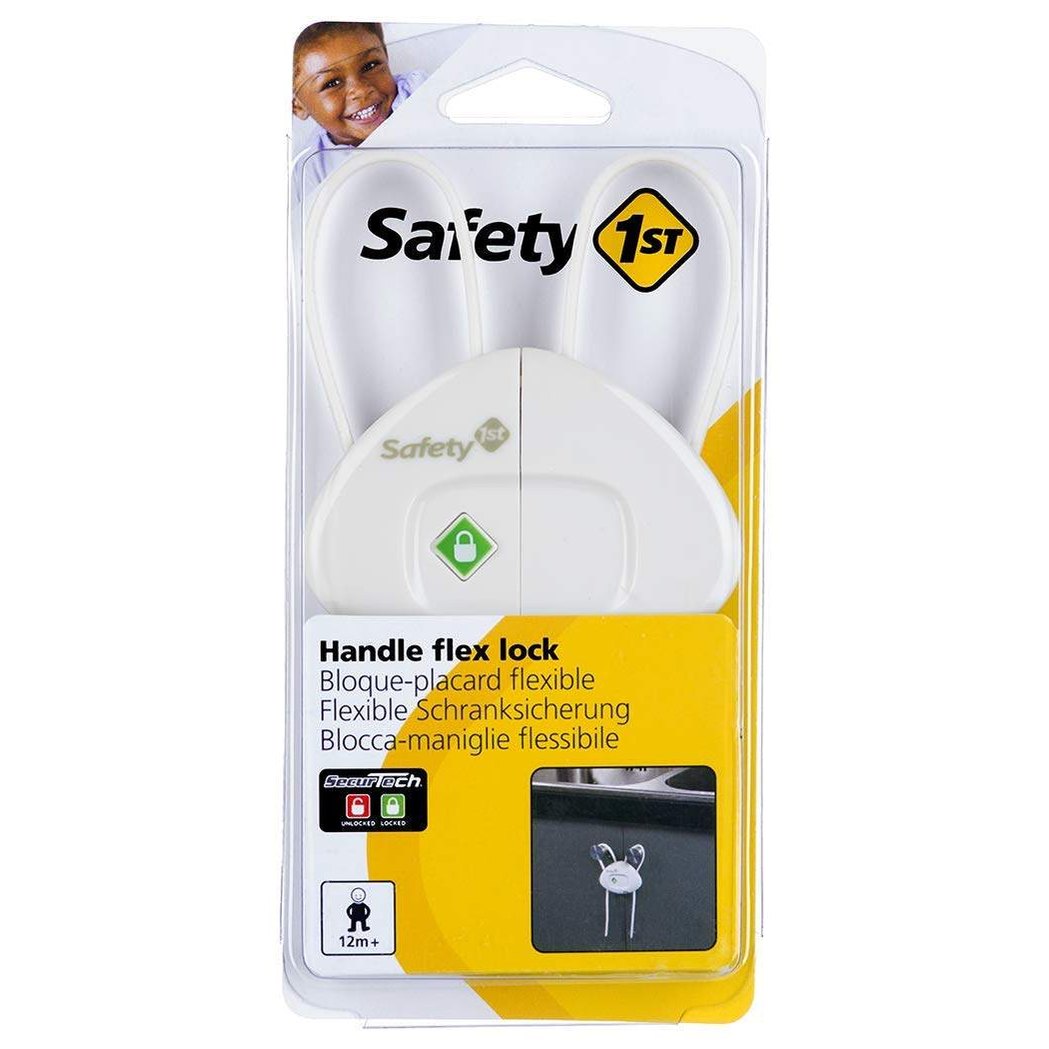 Safety 1st White Color Handle Flex Lock || 6months to 48months