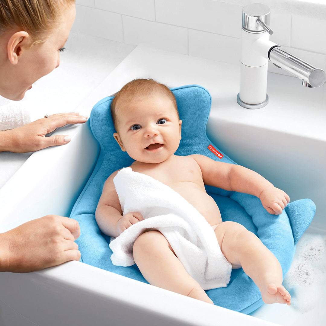 Skip Hop Blue Color Moby Soft Spot Sink Bather || 3months to 24months - Toys4All.in