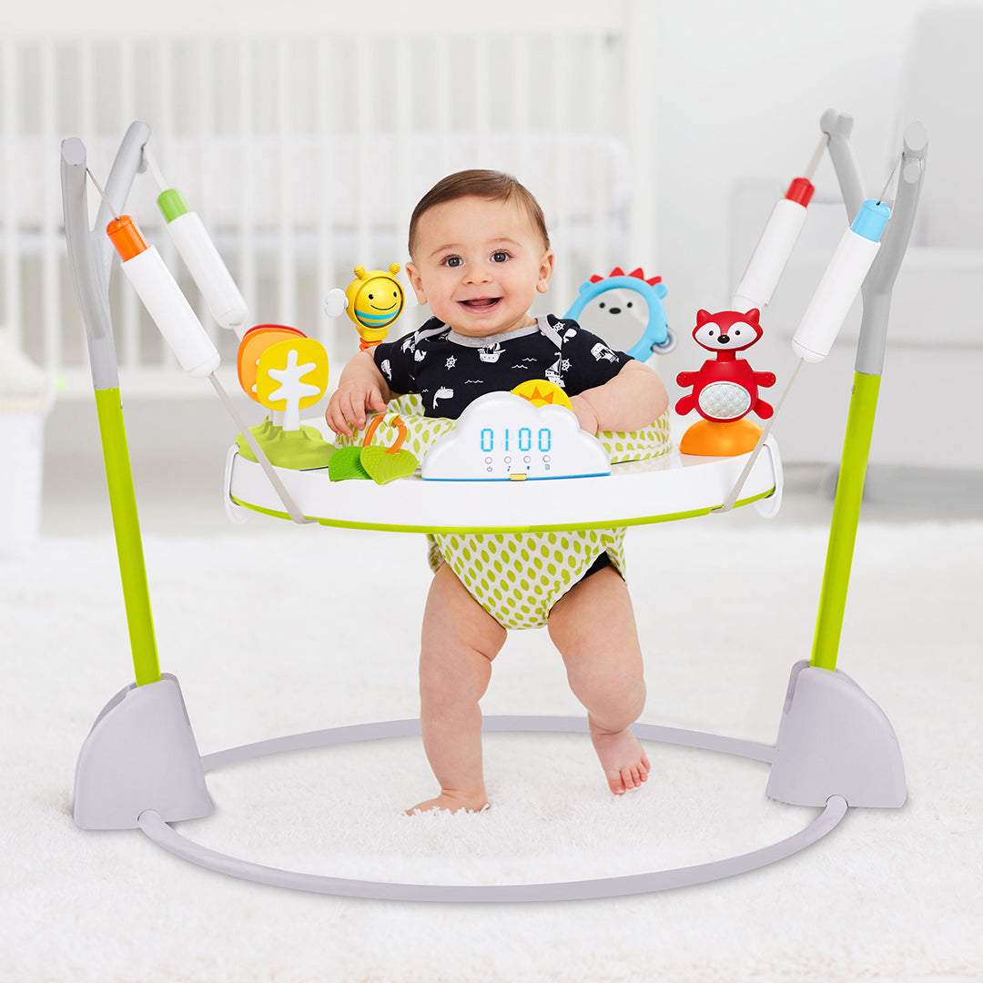 Skip Hop Fox Design E&amp;M Jumpscape Fold Away Activity Jumper || 4months to 48months - Toys4All.in