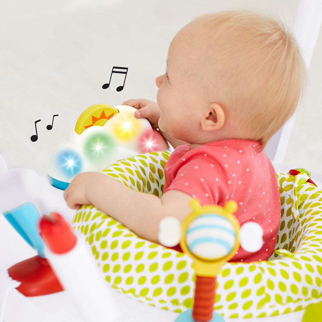 Skip Hop Fox Design E&M Jumpscape Fold Away Activity Jumper || 4months to 48months