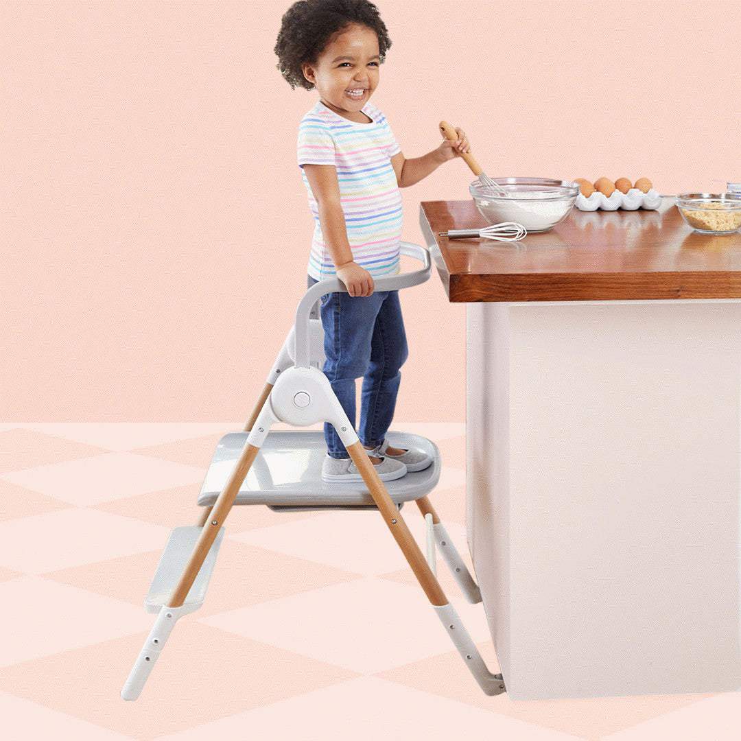 Skip Hop SitToStep High Chair || 3months to 3years || Distress Box