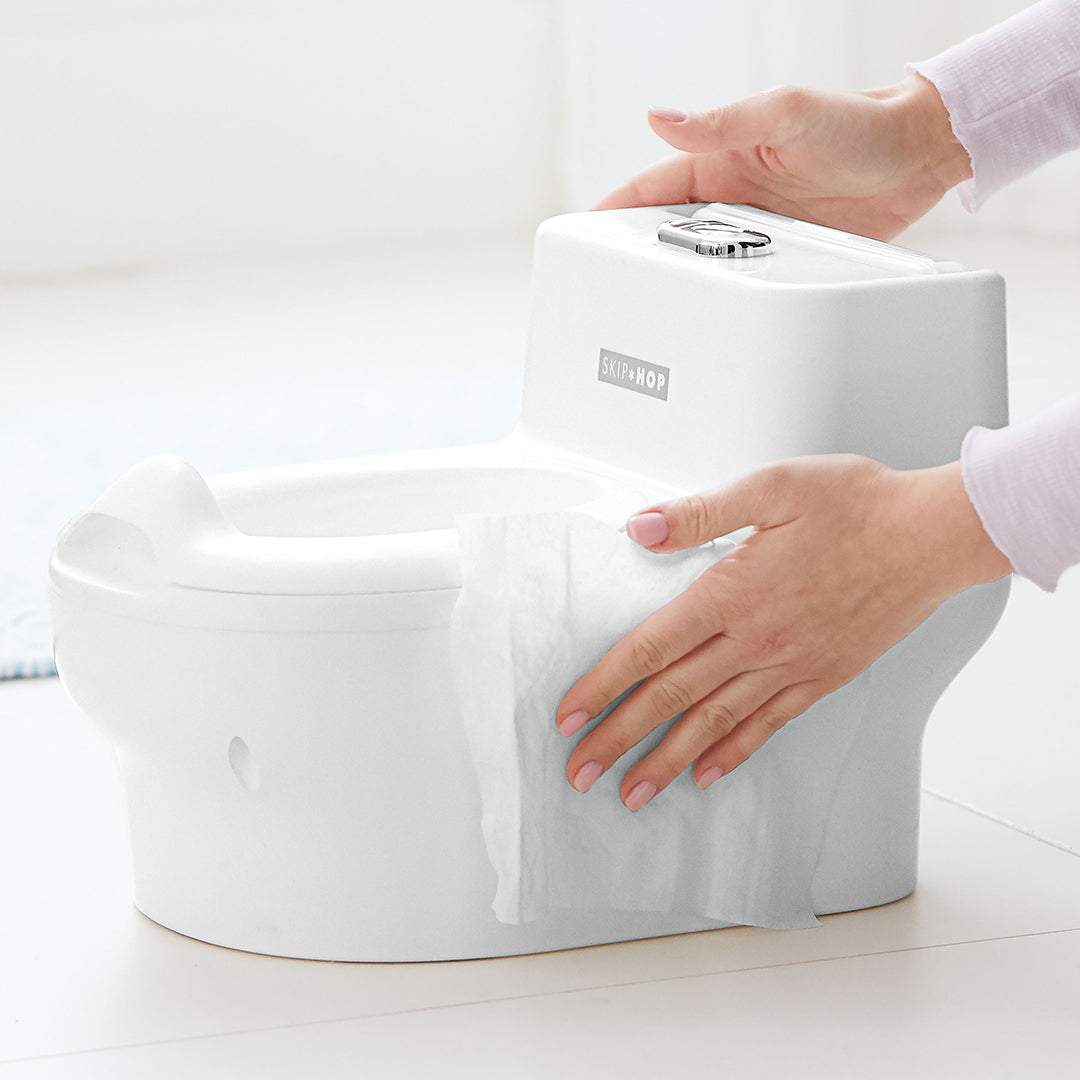 Skip Hop White Color Made For Me Potty Training || 18months to 48months
