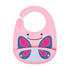 Skip Hop Zoo Fold & Go Silicone Bib Butterfly || 6months to 36months - Toys4All.in