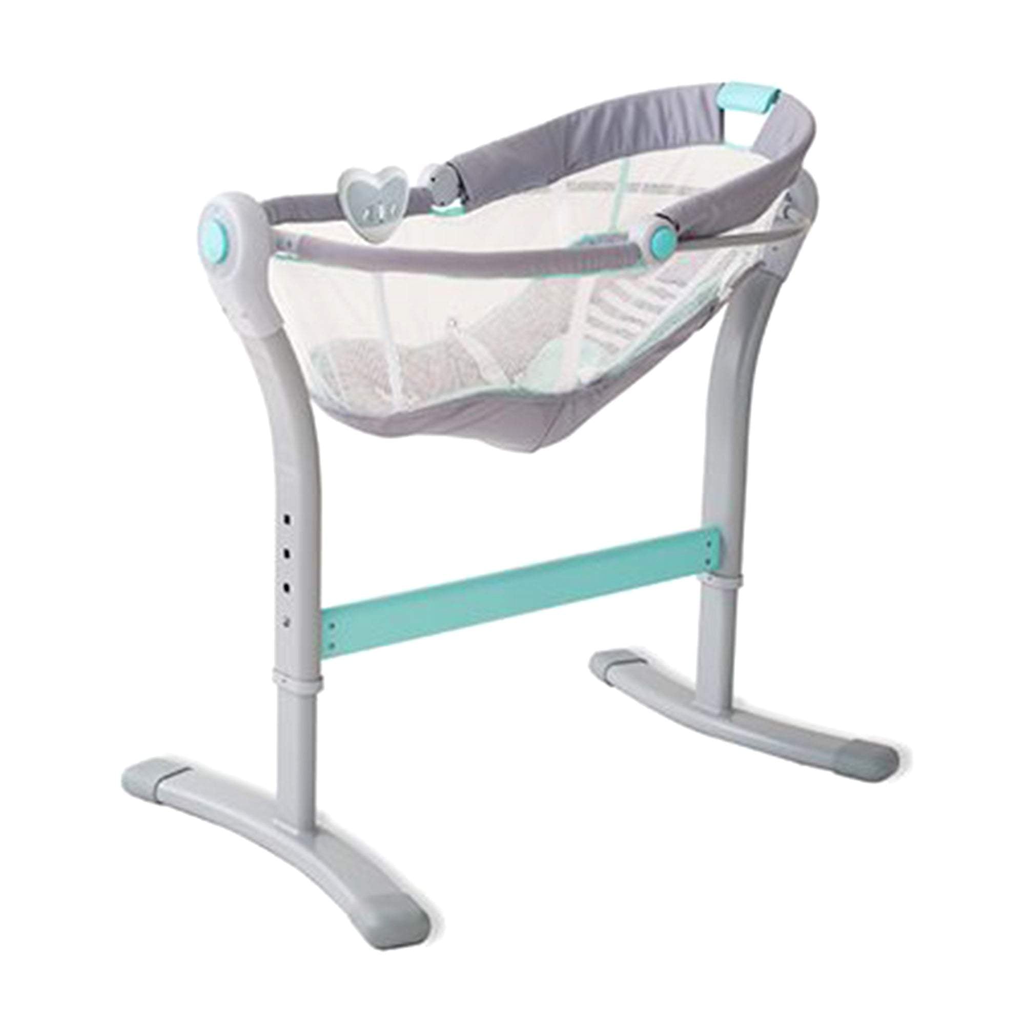 Summer Infant By Your Bed Bassinet || Fashion-Grey || Used for Birth+ To 6months