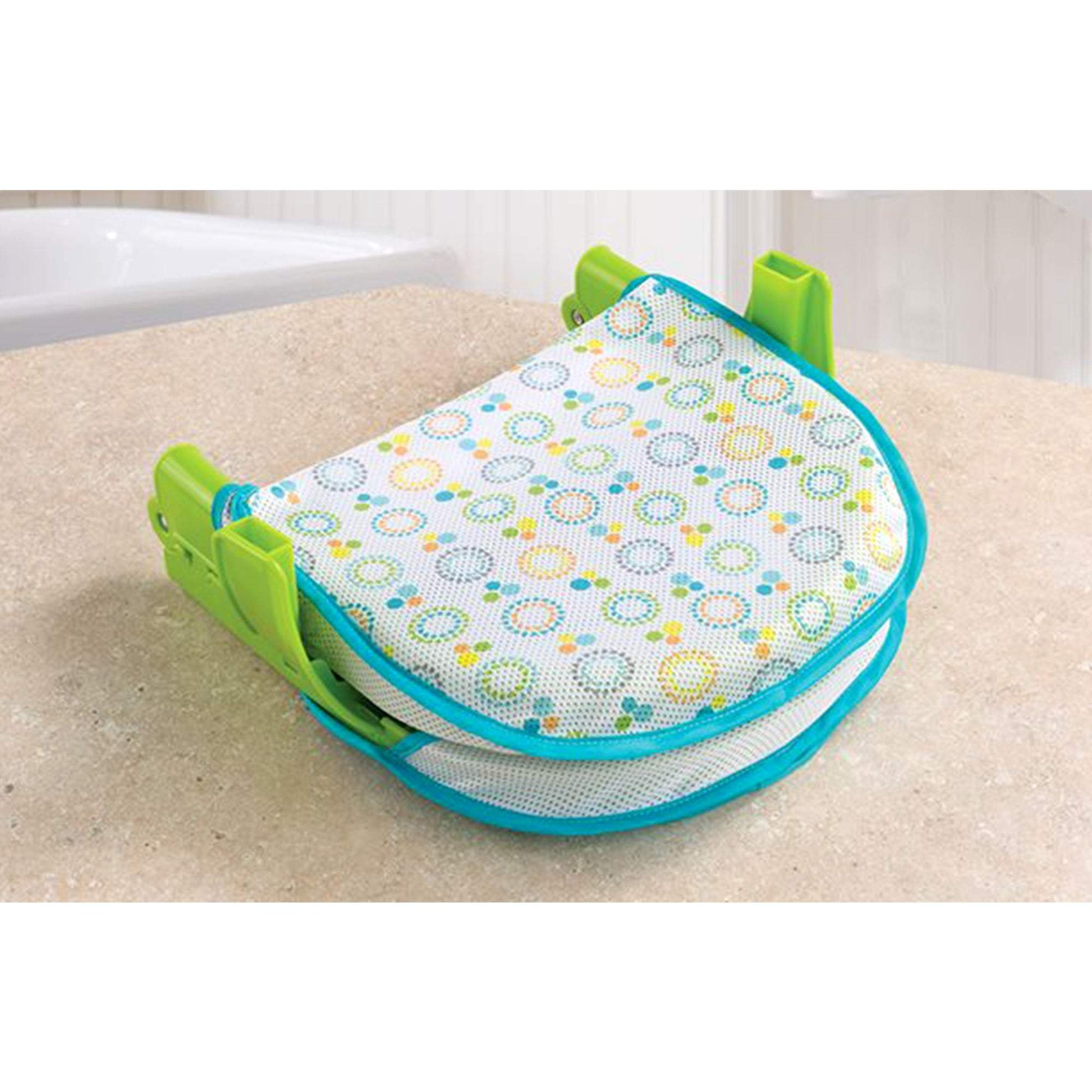 Summer Infant Folding Bath Sling With Warming Wings Green || Birth+ to 9months || Distress Box