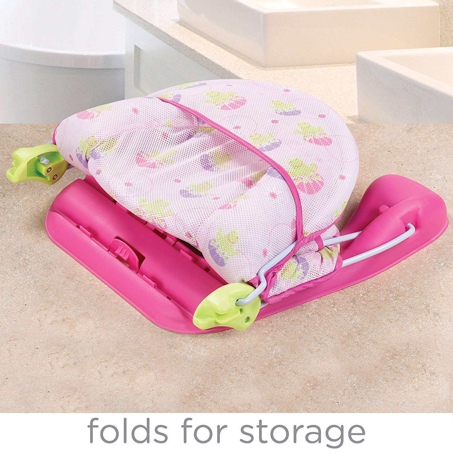 Summer Infant Large Baby Bather Hip Hop Frog || Birth+ to 12months || Distress Box