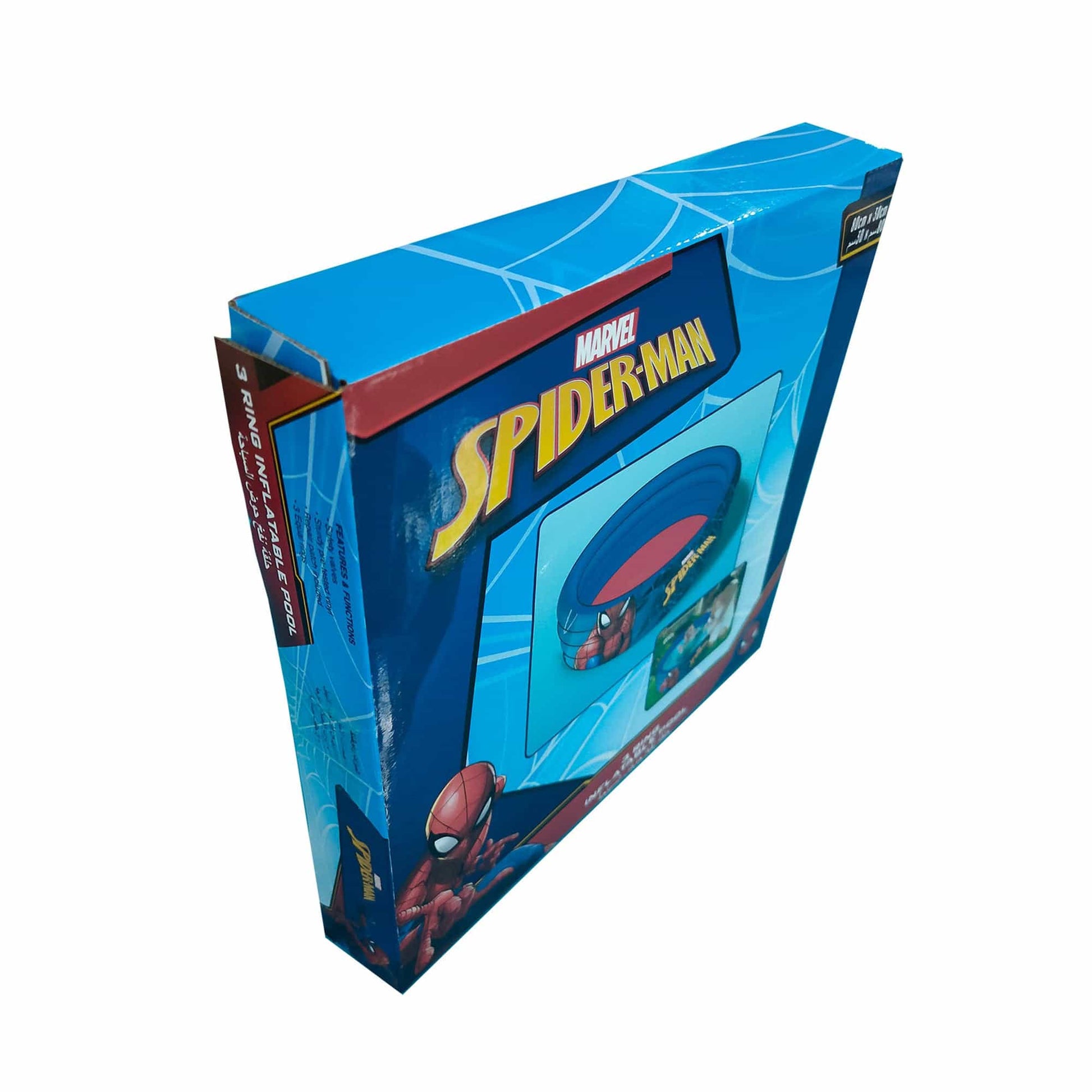 Marvel Spiderman Inflatable Swimming Pool for Kids, 3 Rings Kiddie Pool for Toddlers Infant Baby for Backyard Indoor Outdoor Pool Party Games || 3-8 Years - Toys4All.in