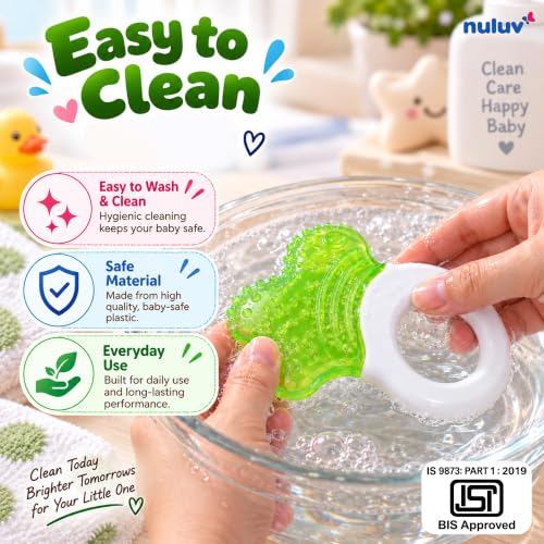 Nuluv Water Filled Teether (Tri Top) - BPA Free