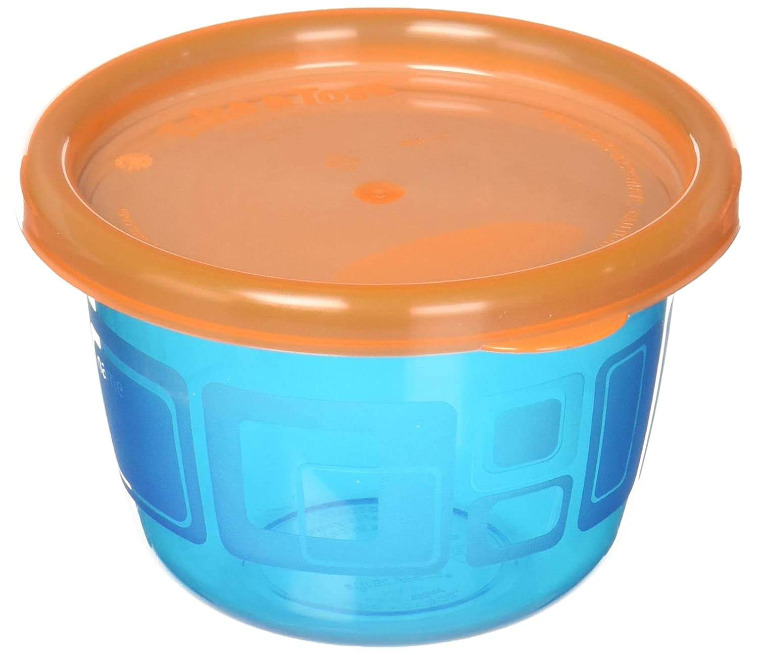 The First Years Take & Toss Bowls with Lids (Pack of 6) Bpa-free