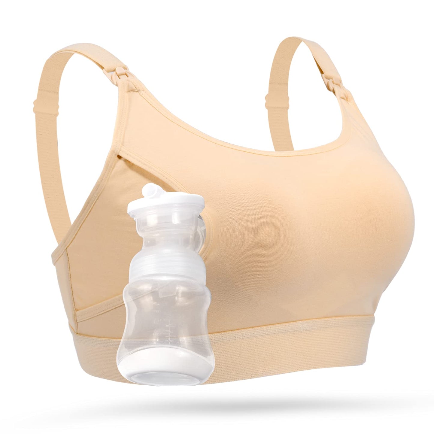 Momcozy Maternity Accessory YN08-Hands-Free Pumping Bra - Skin